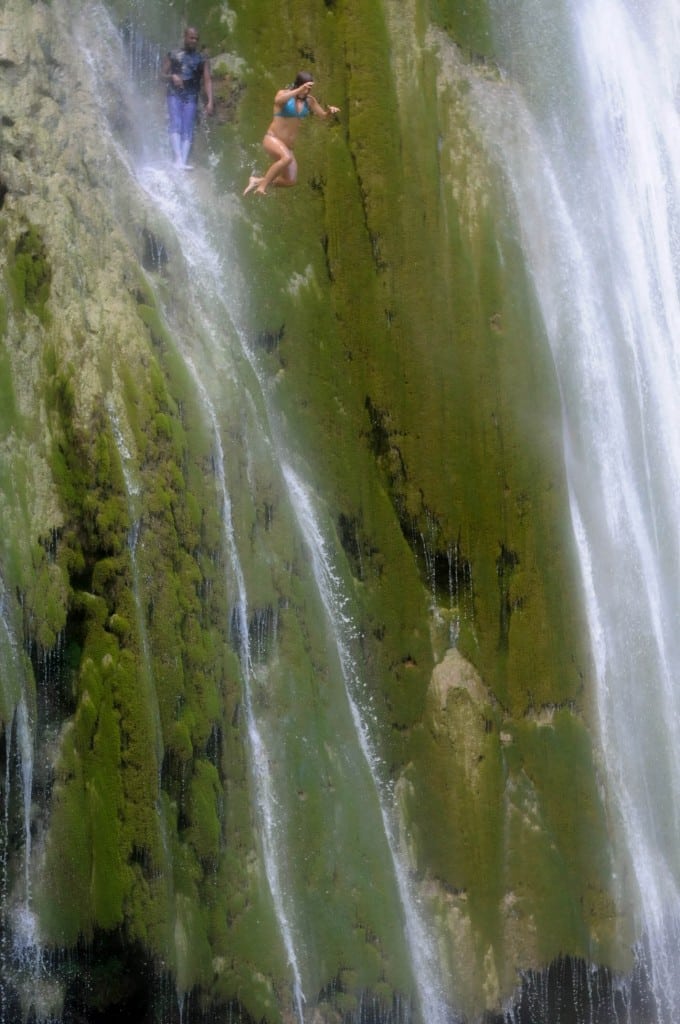 Salto de Limón waterfall in Samaná.