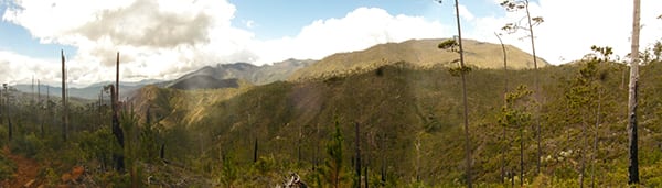 Landscape around Pico Duarte